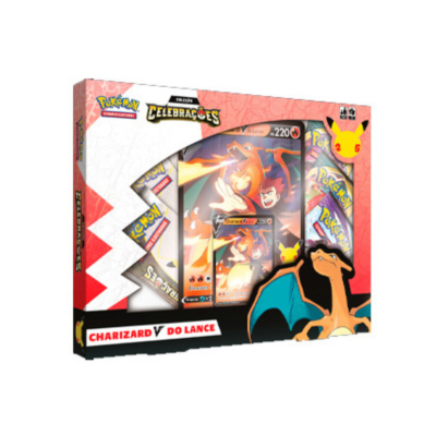 Box – Coleção Celebrações – Charizard-V do Lance